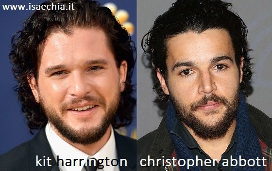 Somiglianza tra Kit Harington e Christopher Abbott