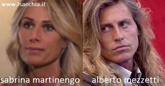 Somiglianza tra Sabrina Martinengo e Alberto Mezzetti