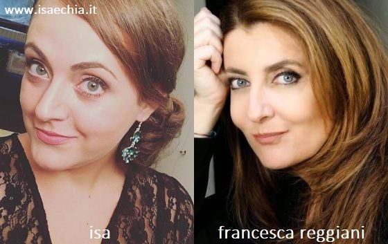 Somiglianza tra Isa e Francesca Reggiani