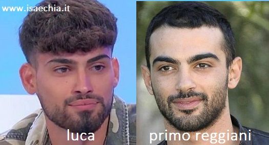 Somiglianza tra Luca e Primo Reggiani