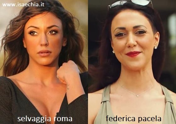 Somiglianza tra Selvaggia Roma e Federica Pacela di 'Ex on the Beach'