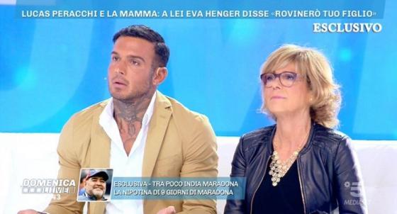 Domenica Live - Lucas Peracchi, Bonnie