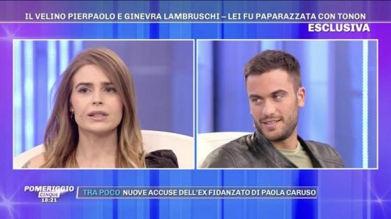 Pomeriggio 5 - Ginevra Lambrusci, Pierpaolo Pretelli