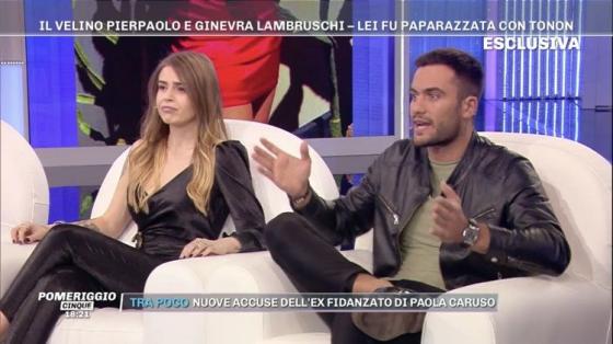 Pomeriggio 5 - Ginevra Lambrusci, Pierpaolo Pretelli 