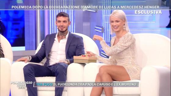 Pomeriggio 5 - Lucas Peracchi e Mercedesz Henger