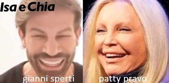 Somiglianza tra Gianni Sperti e Patty Pravo