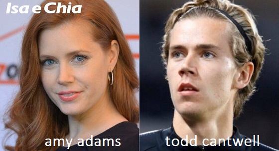 Somiglianza tra Amy Adams e Todd Cantwell