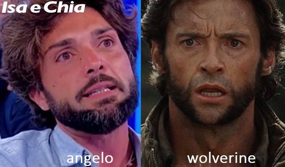 Somiglianza tra Angelo e Wolverine