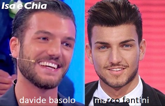 Somiglianza tra Davide Basolo e Marco Fantini