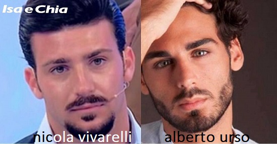 Somiglianza tra Nicola Vivarelli e Alberto Urso