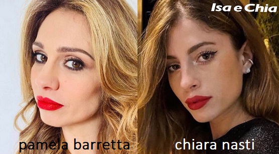 Somiglianza tra Pamela Barretta e Chiara Nasti