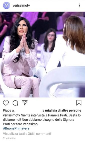 Verissimo - Pamela Prati