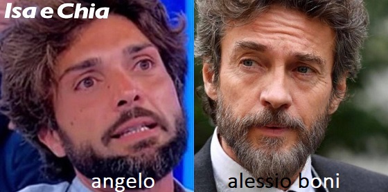 Somiglianza tra Angelo e Alessio Boni