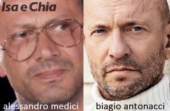 Somiglianza tra Alessandro Medici e Biagio Antonacci