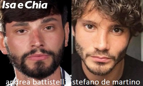 Somiglianza tra Andrea Battistelli e Stefano De Martino