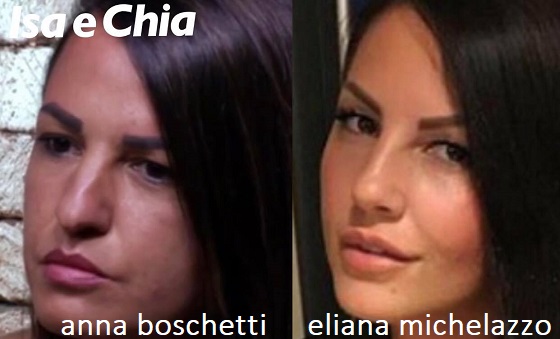 Somiglianza tra Anna Boschetti e Eliana Michelazzo