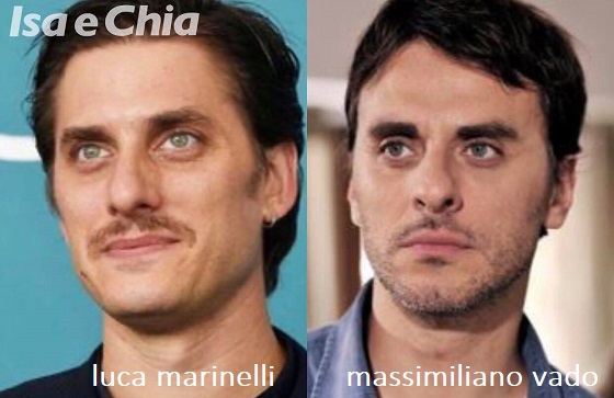 Somiglianza tra Luca Marinelli e Massimiliano Vado