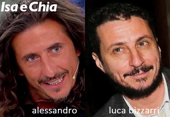 Somiglianza tra Alessandro e Luca Bizzarri