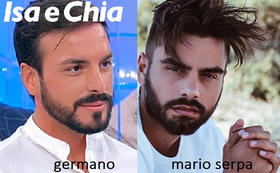 Somiglianza tra Germano e Mario Serpa