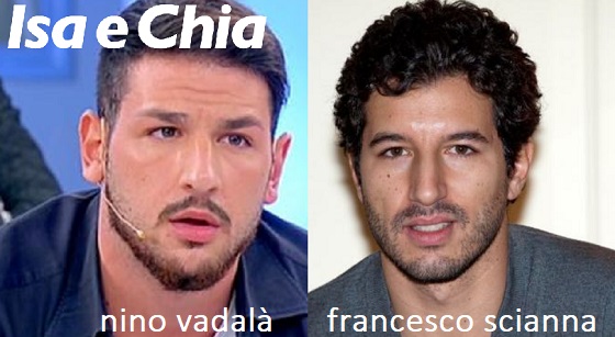 Somiglianza tra Nino Vadalà e Francesco Scianna