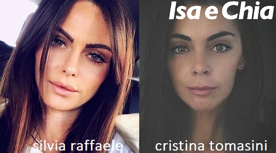 Somiglianza tra Silvia Raffaele e Cristina Tomasini