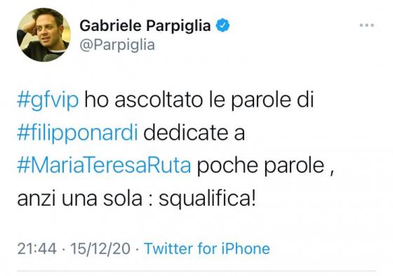 Twitter - Parpiglia