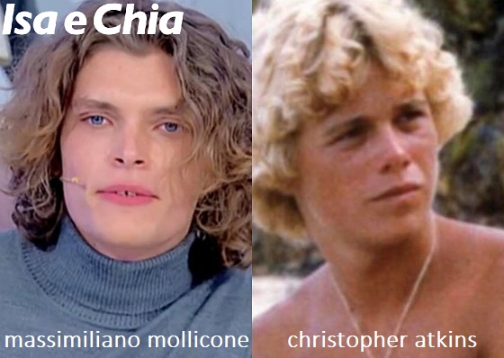 Somiglianza tra Massimiliano Mollicone e Christopher Atkins