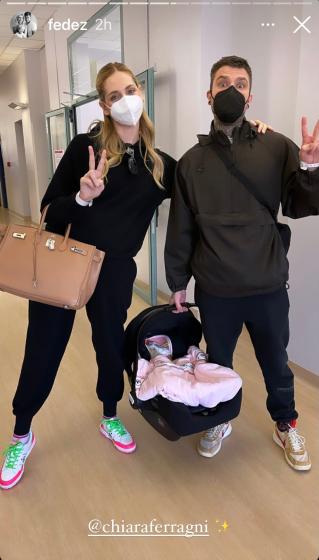 Chiara Ferragni, Fedez e Vittoria