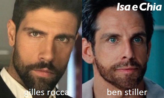 Somiglianza tra Gilles Rocca e Ben Stiller