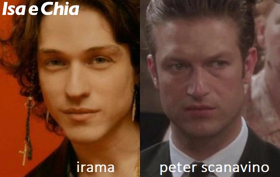 Somiglianza tra Irama e Peter Scanavino