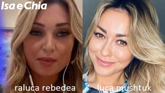 Somiglianza tra Raluca Rebedea e Luba Mushtuk