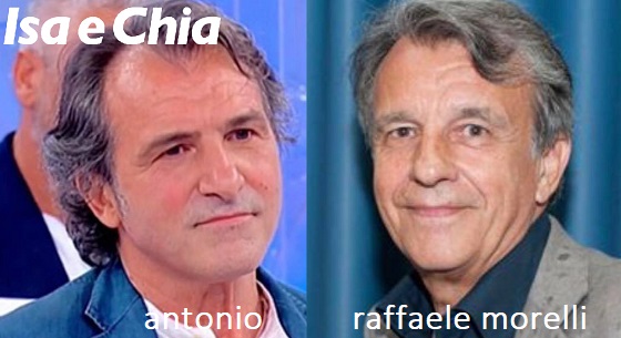 Somiglianza tra Antonio e Raffaele Morelli