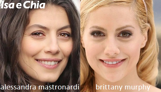 Somiglianza tra Alessandra Mastronardi e Brittany Murphy