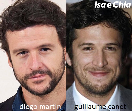 Somiglianza tra Diego Martin e Guillaume Canet