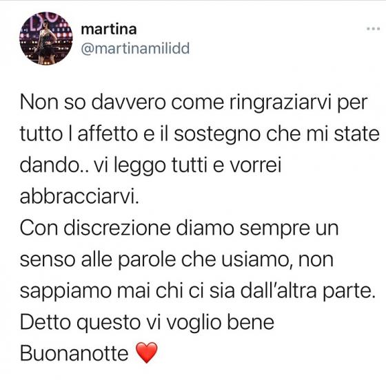 Raffaele critiche relazione Martina