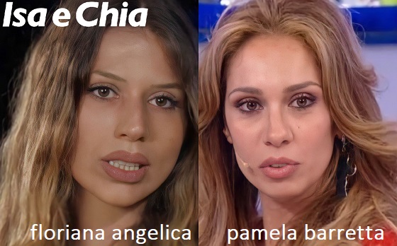 Somiglianza tra Floriana Angelica e Pamela Barretta