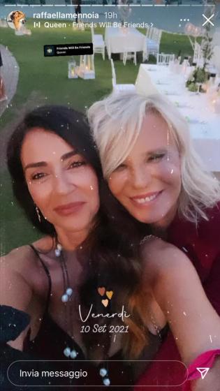 Raffaella Mennoia e Maria De Filippi