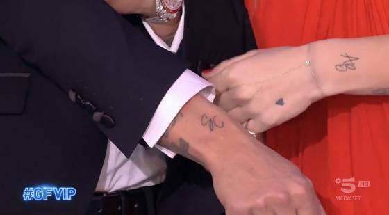 Gf Vip 6 - tatuaggio Sophie e Alessandro