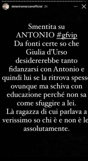 Instagram - Deianira Marzano - Antonio Medugno - Giulia D'Urso