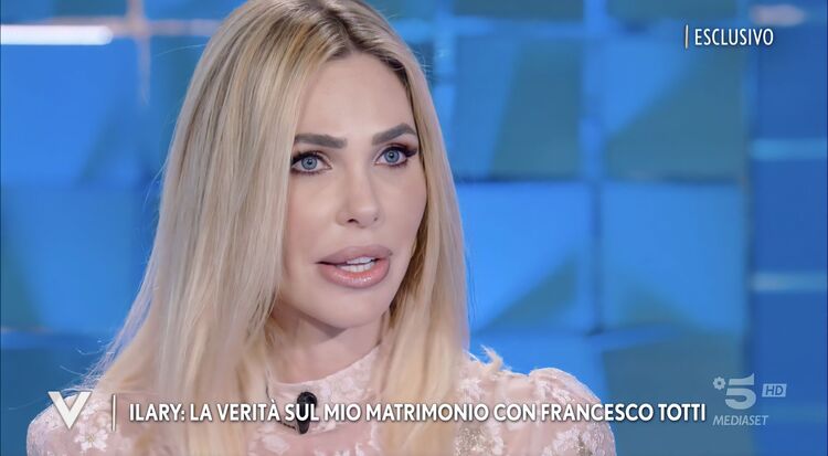 Ilary Blasi a Verissimo: «Credo ancora nel matrimonio»