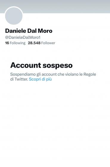 Dal Moro - Twitter 