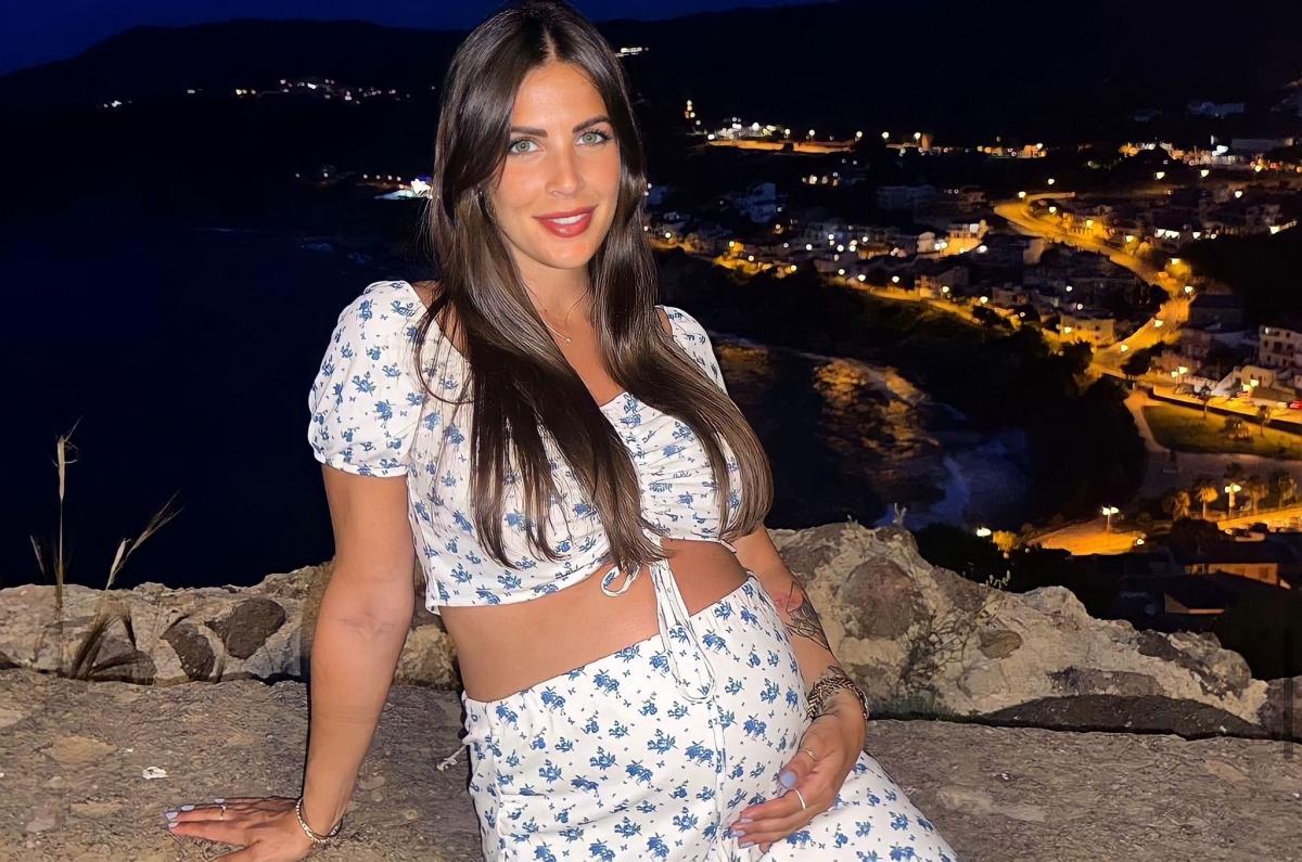 Martina Luchena from Men and Women announces the birth of her baby girl Matilde Bonori