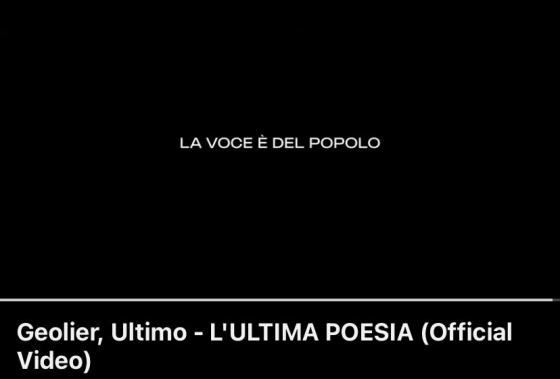 Geolier e Ultimo - L'ultima poesia