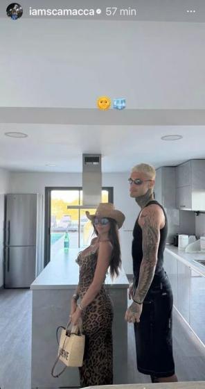 Instagram - Angela Nasti e Gianluca Scamacca