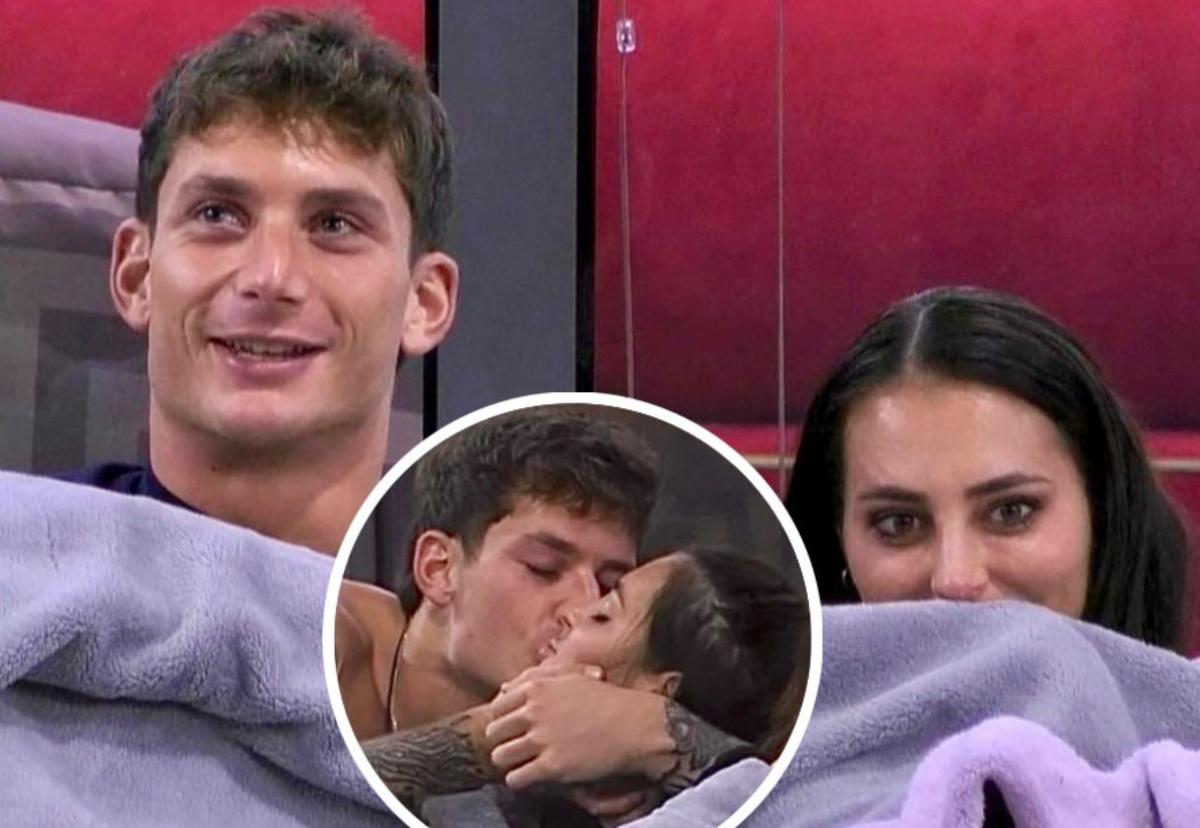 Grande Fratello, scatta il bacio tra Tommaso Franchi e Mariavittoria Minghetti: “Non è ancora amore ma…”