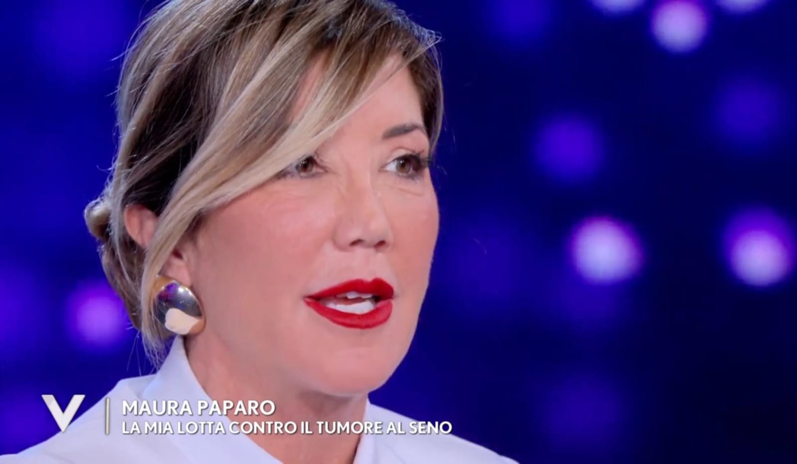 Maura Paparo a Verissimo parla del tumore al seno: “Ecco come l’ho scoperto”