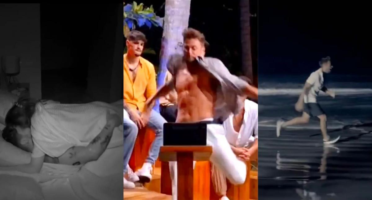 Temptation Island Spagna, vede la fidanzata fare sesso col tentatore, sbrocca e fa irruzione nell’altro villaggio (Video)